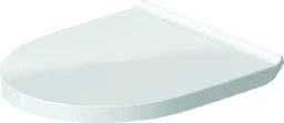 DURAVIT DU WC-Sitz Duravit No.1 o. Absenkautom. Scharniere edelstahl, weiß  – 0020710000