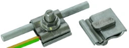 DEHN UNI Earthing Clamp NIRO for Rd 8-10mm and Conductor 4-50mm² with M10 screw and nut - 540260