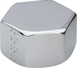VIEGA Viega Cap 1761 with hexagon in G3/4 brass chrome-plated – 106 782