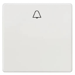 SIEMENS Rocker with Bell Symbol DELTA i-system, titanium white – 5TG6207