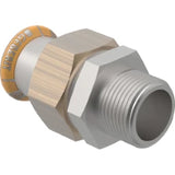 GEBERIT GE Mapress Therm Transition Fitting d22mm x R3/4, NPW – 45435