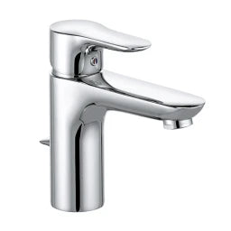 KLUDI Kludi Objekta WT-Einhebelmischer XL mit Ablaufgarnitur, chrom  – 322600575
