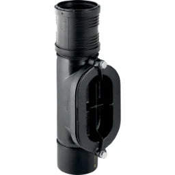 GEBERIT GE Silent-PP Putzstueck 90 Gr. d125mm, mit ovaler Oeffnung   – 390.603.14.1