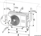 BOSCH ROBERT BOSCH Air Conditioner CL5000M 79/3 E Multi Split Outdoor Unit 7.9kW, White - 7-733-701-935