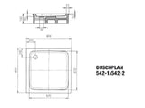 KALDEWEI Kaldewei Shower Tray Shower Base White 80x80x6.5 – 440500010001