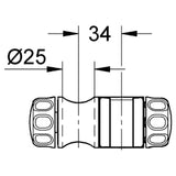 GROHE Grohe Slider for Relexa Bar, chrome – 07 659 000