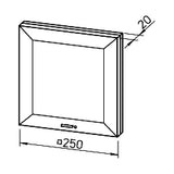 HELIOS Helios Fan insert basic model with overrun ELS-VN 60 – 8137