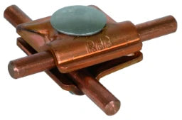 DEHN MV-Klemme Cu f. Rd 8mm m. Flachrundschraube   – 390067