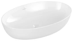 VILLEROY&BOCH V&B Artis Surface-mounted washbasin 610x410mm without tap hole without overflow Oval white - 41986101