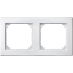 MERTEN M-SMART frame, 2-gang, polar white – 484219
