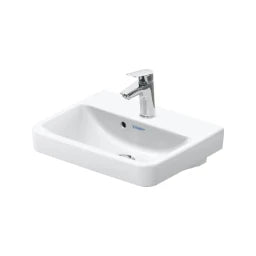 DURAVIT Duravit No.1  Handwaschbecken 450mm mit Überlauf, mit HLB, weiss  – 0743450000