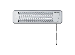 STIEBEL ELTRON Stiebel Eltron Infrarot-Quarzstrahler IW 120, 1200 W, 535x85x145mm, Silber   – 229339