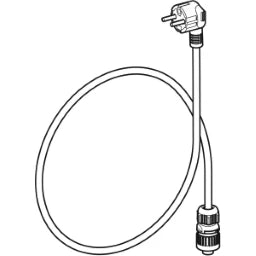GEBERIT GE Mains Cable AquaClean Sela CEE 7/4 Type F Schuko – 242.839.P0.1