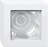 GIRA Surface-mounted housing 1-gang + frame E2 Pure white - 106129