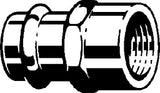 VIEGA Viega transition piece with SC Profipress G 2612 for gas in 22mm x Rp3/4 red brass – 346 423