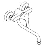 KLUDI Kludi Logo Neo Wall-Mounted Sink Mixer Chrome - 379240575