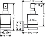 HANSGROHE HG Logis Seifenspender Universal chrom   – 41714000