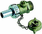 AALBERTS INTEGRATED PIPING Seppelfricke KFE Kugelhahn 1/2 mit Kappe Messing  – 0004510