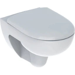 GEBERIT SANITAER Geberit Renova Set WC Pan Rimless, partially enclosed, with Quick Release WC seat – 500.801.00.1
