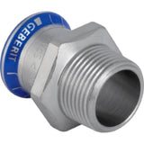 GEBERIT GE Mapress Stainless Steel Transition d18mm x R3/4 – 31705