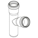 REHAU RAUPIANO PLUS Single Branch DN 32/32, 87 Degrees – 11326231001