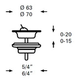 FERTINGER RF Simplexventil 6/4" ohne Holländer  – "RF76-6/4"""