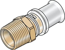 KE KELIT KMW450 ULTRAX-W Transition with Male Thread 16x1/2" – 71402B02