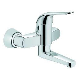 GROHE Grohe Euroeco Spezial Wandbatterie Ausladung 196mm chrom   – 32 767 000