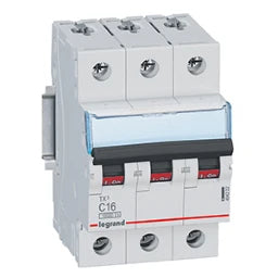 LEGRAND LS-Schalter 10kA C 16A/3pol  3TE   – 404222