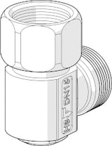 HANSA Hansa Drain Valve for Shower Hose Chrome - 0405 0100