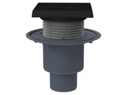 HUTTERER & LECHNER HL310NG Bodenabl. DN50/75/110 senkr 150x150mm/137x137mm Guss   – HL310NG