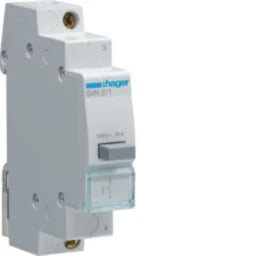 HAGER Push button 16A 1NO 230V AC 1Module – SVN311