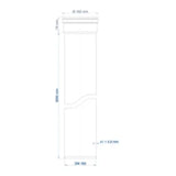 POLOPLAST PO Steckmuffenrohr POLO-KAL NG DN 160/3000   – 02066
