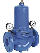 RESIDEO Resideo Druckminderer D15S pulverbeschichtet, blau DN 80   – D15S-80A