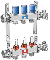 KE KELIT KMU590E ULTRAX FB-Verteiler 12 L: 725mm Einsatzbereich:70 Grad C-6bar  – 7912600
