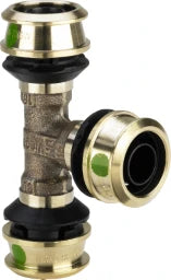 VIEGA Viega T-Stück mit SC Raxofix 5318 in 20mmx16mmx20mm Siliziumbronze   – 647 315