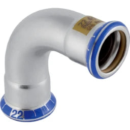 GEBERIT GE Mapress Edelstahl Gas Bogen 90 Gr. d18mm  – 34001