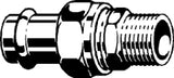 VIEGA Viega Union with SC Sanpress Inox 2365 in 22mm x R3/4 Stainless Steel - 438 302