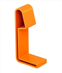 OBO Protective cap for cable ladder H60mm Polyethylene pastel orange RAL 2003 – 6222537