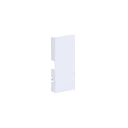 GGK Fensterbankkanal Endstück 62x190 reinweiß RAL 9010   – 11204