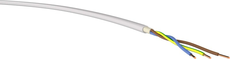 PVC-Mantelleitungen YM-J/AT-N05VV-U 3X4 RE GR Eca Ring 100 m