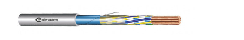Telecommunications installation cable F-YAY 3X2X0.8 GR Eca Cut length