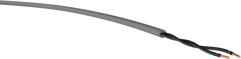 Halogen-free control cable with improved fire performance HSLH FRNC 2X1.5 GR Cca Drum 500 m