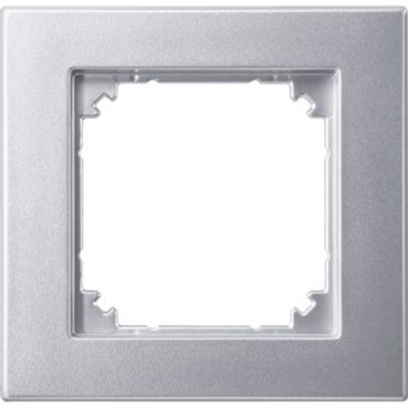 M-PLAN frame, 1-gang, aluminium – 486160