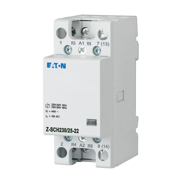 Installationsschütz, 230VAC, 2S+2Ö, 25A – 248849