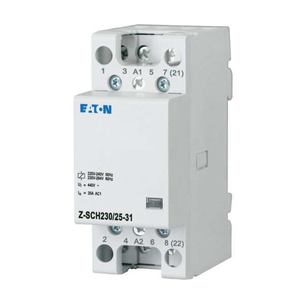 Installationsschütz, 230VAC, 3S+1Ö, 25A – 248846