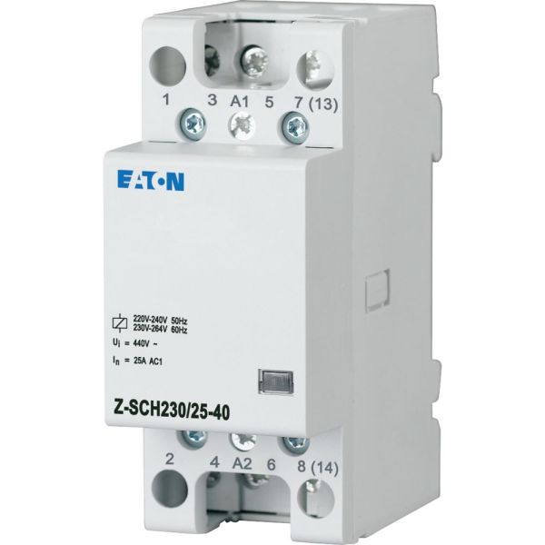 Installationsschütz, 230VAC, 4S, 25A – 248847