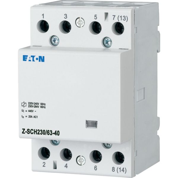 Installationsschütz, 230VAC, 4S, 63A – 248856
