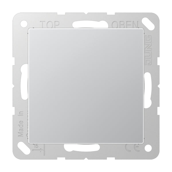 Blind-Abdeckung (gerastet), Thermoplast lackiert, Serie A, aluminium – A594-0AL