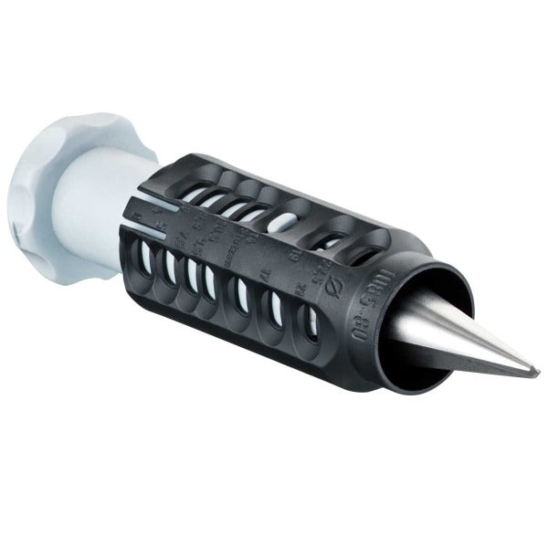 Universal Öffnungsschneider, für Kunststoffe, Bitaufnahme 1/4, Öffnungen 4-25mm – A1085-80